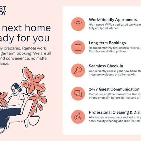 شقة Guestready - Near Parc De La